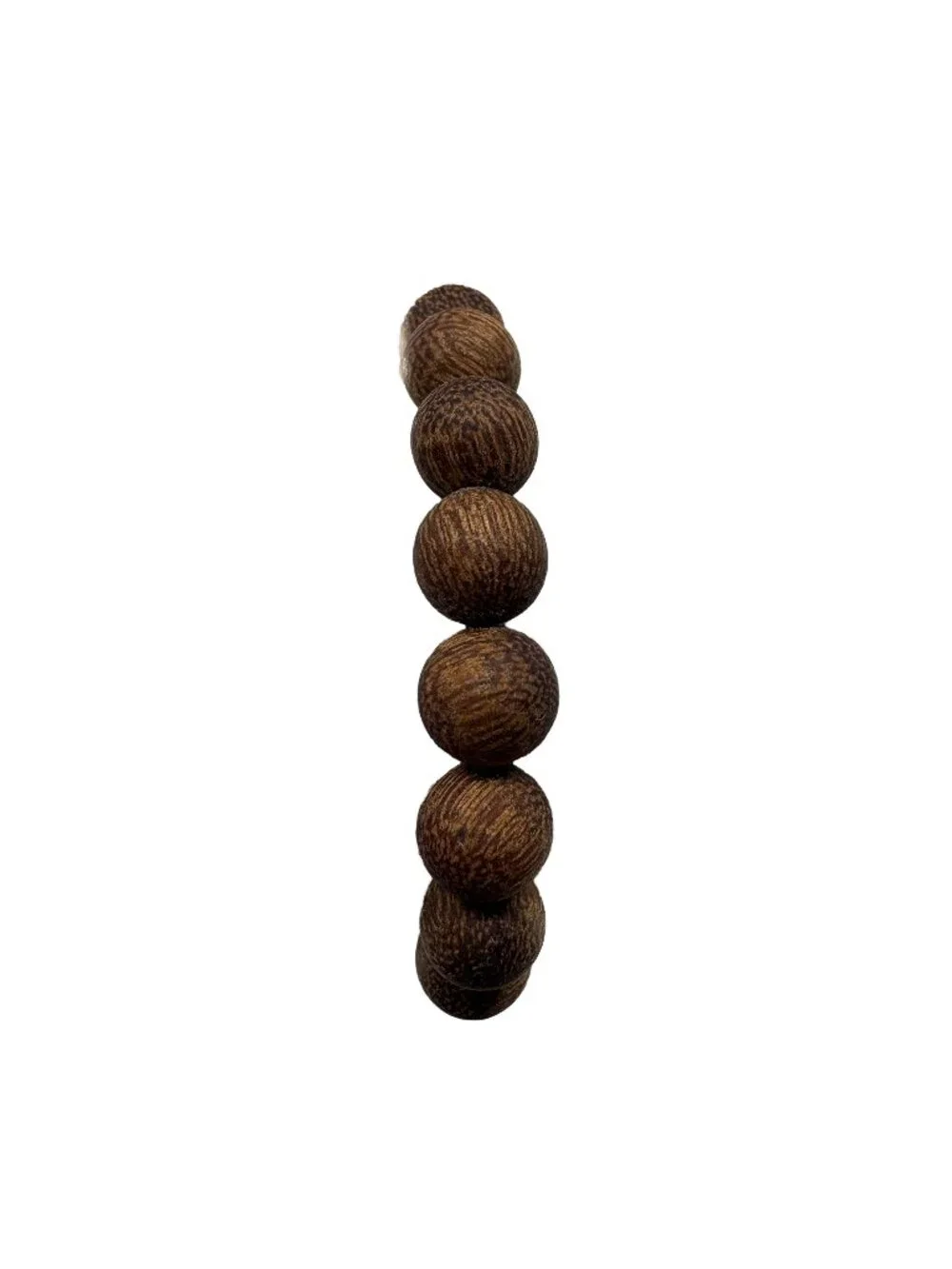 Natural Dark Agarwood Wood Bead Bracelet 10mm Chenxiang Meditation Prayer 9.8g